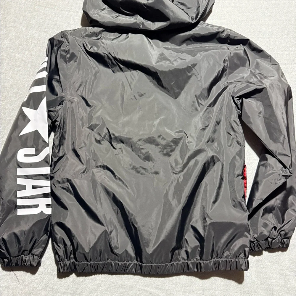 Converse Black and‎ Red Hooded Jacket